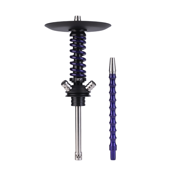 Кальян Mamay Customs Coilover Micro Чёрно Фиолетовый Лак в Ростове-на-Дону