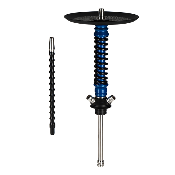 Кальян Mamay Customs Coilovers Mini Голубой Лак Черный Грав. Калиграфия в Ростове-на-Дону