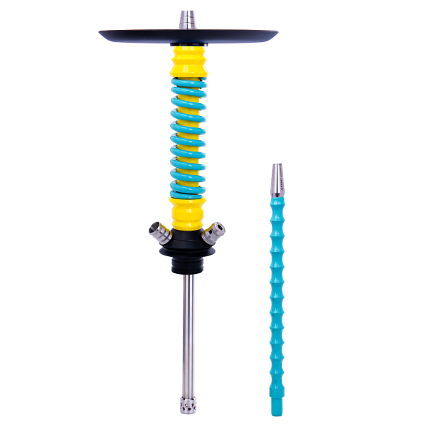 Кальян Mamay Customs Coilovers Mini Жёлто Мятный в Ростове-на-Дону