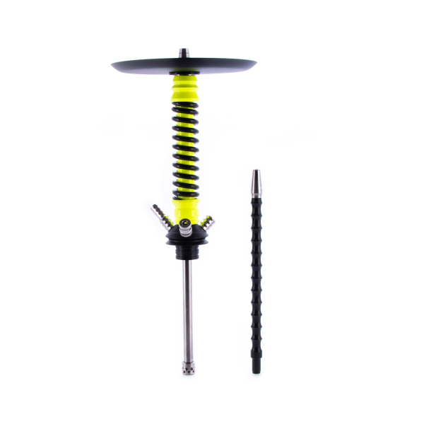 Кальян Mamay Customs Coilovers Mini Жёлтый Ф Чёрный   Гр. Bus в Ростове-на-Дону