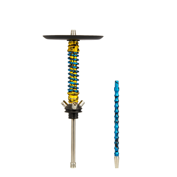 Кальян Mamay Customs Coilovers Mini Золотой Сплеш Голубой Сплеш в Ростове-на-Дону