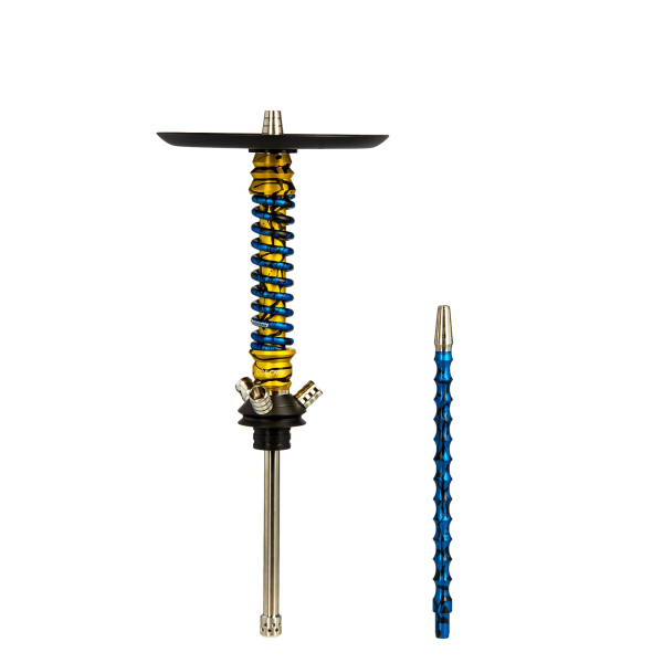 Кальян Mamay Customs Coilovers Mini Синий Сплеш Золотой Сплеш в Ростове-на-Дону