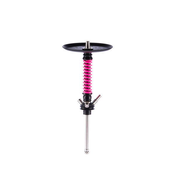 Кальян Mamay Customs Coilovers Mini Чёрно Розовый в Ростове-на-Дону