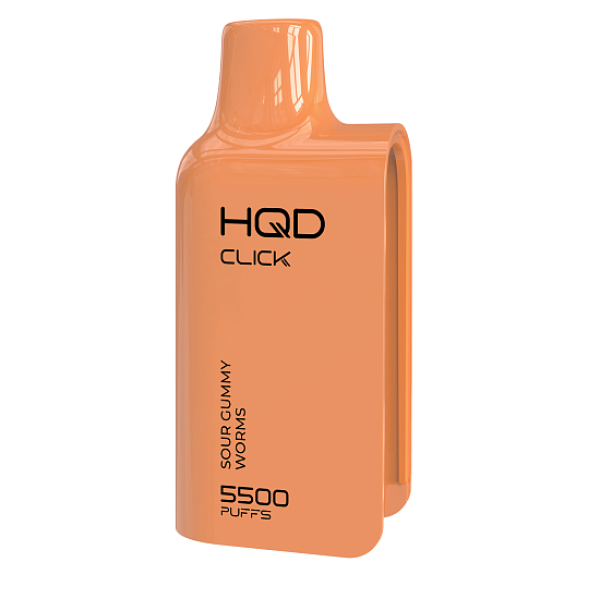 Картридж Hqd Click  Sour Gummy Worms  Кислые Мармеладные Червячки 5500 тяг в Ростове-на-Дону