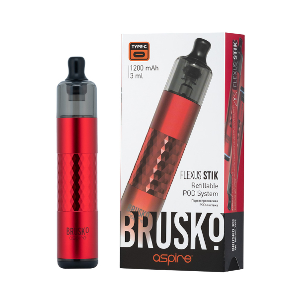 POD-система Brusko Flexus Stik Красный в Ростове-на-Дону