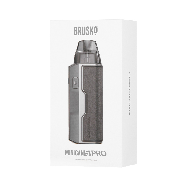 POD-система Brusko Minican 5 Pro Серый Металлик в Ростове-на-Дону