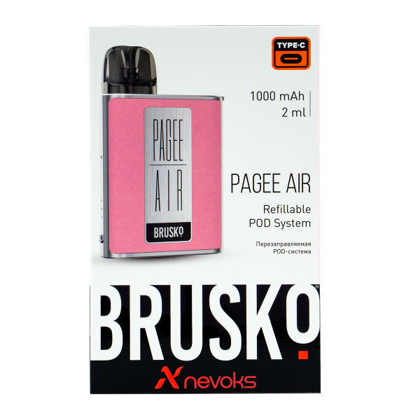 POD-система Brusko Pagee Air Rose Pink Розовывй в Ростове-на-Дону