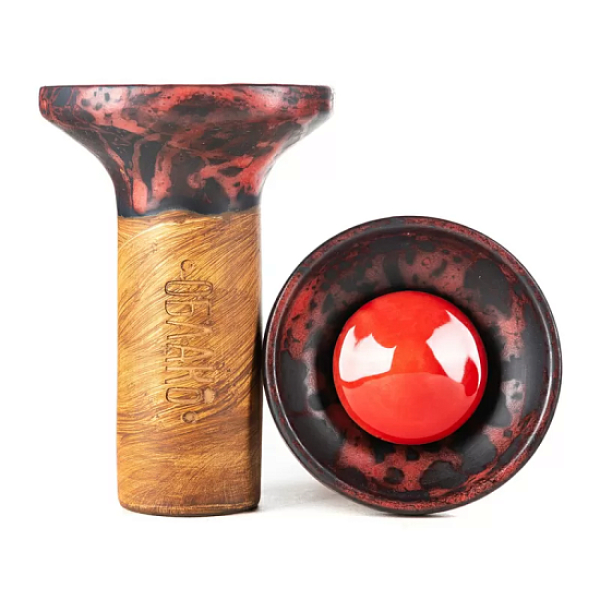Чаша Облако Flow Red On Black Red Marble в Ростове-на-Дону