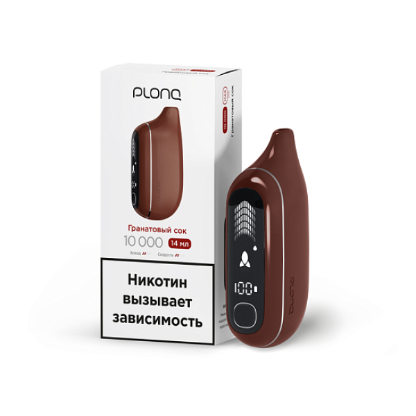 Электронка Plonq Max Pro   Гранатовый Сок 10000 затяжек в Ростове-на-Дону