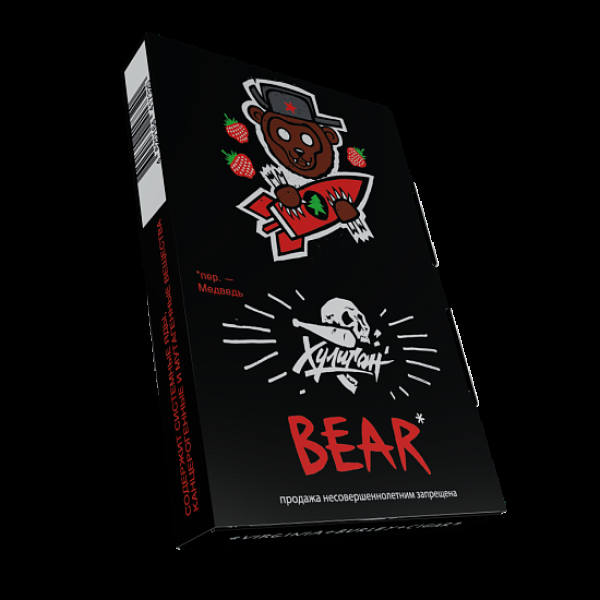 Табак Хулиган Bear Клубника С Елкой 25 грамм в Ростове-на-Дону