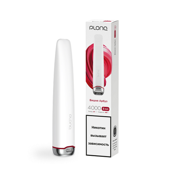 Электронка Plonq Plus Pro Вишня Арбуз 4000 затяжек в Ростове-на-Дону