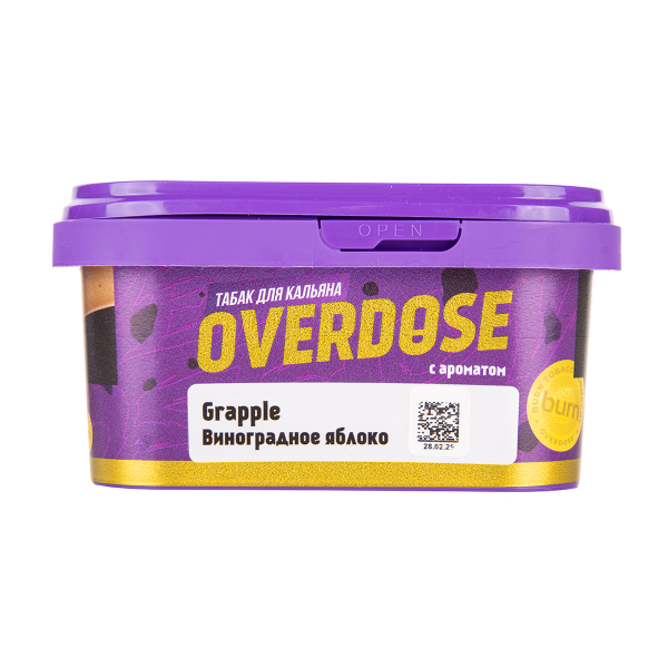 Табак Overdose Grapple 200 грамм в Ростове-на-Дону