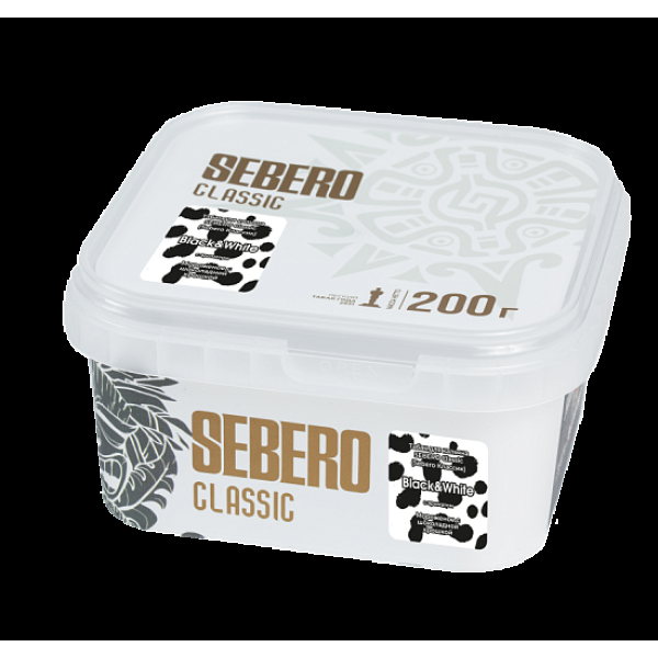 Табак Sebero Black& White 200 грамм в Ростове-на-Дону