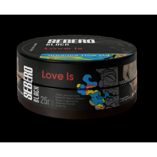 Табак Sebero Black Black Love Is 25 грамм в Ростове-на-Дону