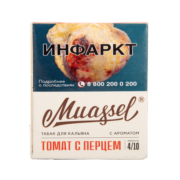 Табак Muassel Medium Томат С перцем 40 грамм в Ростове-на-Дону