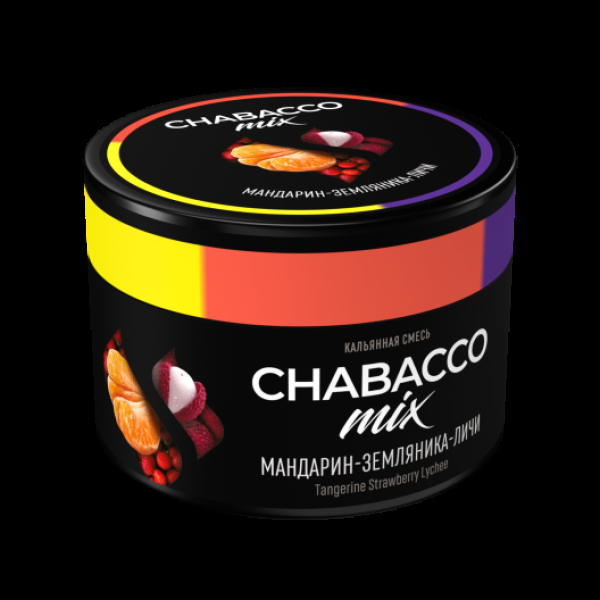 Бестабачная смесь Chabacco Mix Medium Tangerine Strawberry Lychee 40 грамм в Ростове-на-Дону