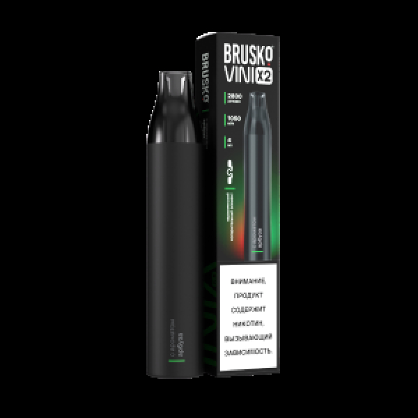 Электронка Brusko Vini X2 Арбуз 2800 затяжек в Ростове-на-Дону