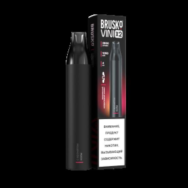 Электронка Brusko Vini X2 Кола 2800 затяжек в Ростове-на-Дону
