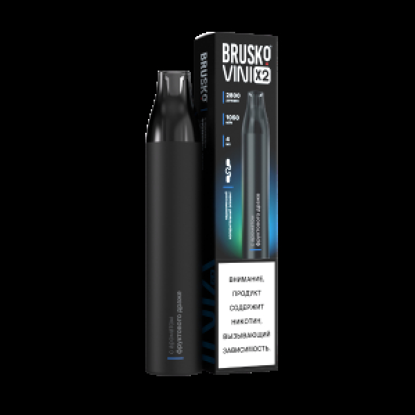 Электронка Brusko Vini X2 Фруктовое Драже 2800 затяжек в Ростове-на-Дону
