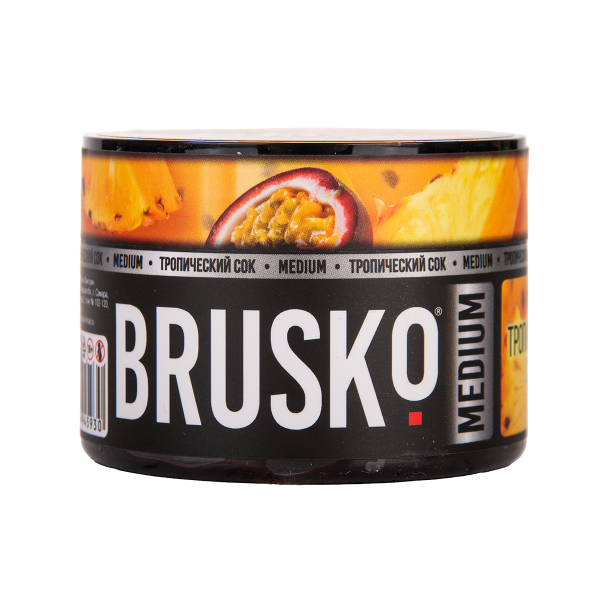 Бестабачная смесь Brusko Zero Тропический Сок 50 грамм в Ростове-на-Дону