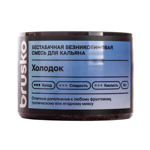 Бестабачная смесь Brusko Zero Холодок 50 грамм в Ростове-на-Дону