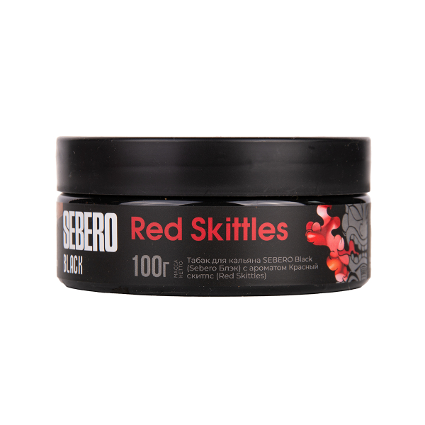 Табак Sebero Black Red Skittles 100 грамм в Ростове-на-Дону