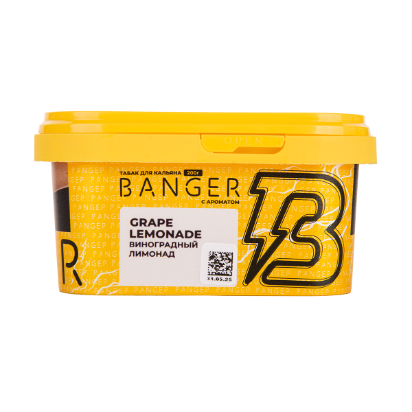 Табак Banger Grape Lemonade 200 грамм в Ростове-на-Дону