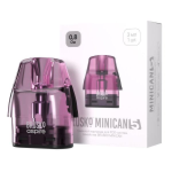 Картридж Brusko Minican 5 3 Мл 08 Ом Розовый Pink Упак. 1 Шт. в Ростове-на-Дону