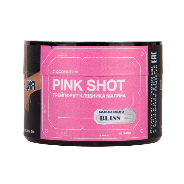 Табак BLISS Pink Shot 40 грамм в Ростове-на-Дону