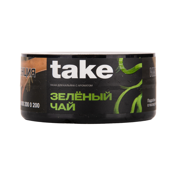 Табак TAKE Green Tea 25 грамм в Ростове-на-Дону