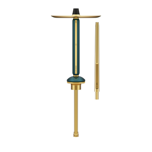 Кальян Alpha Hookah Echo Gold Emerald Green в Ростове-на-Дону
