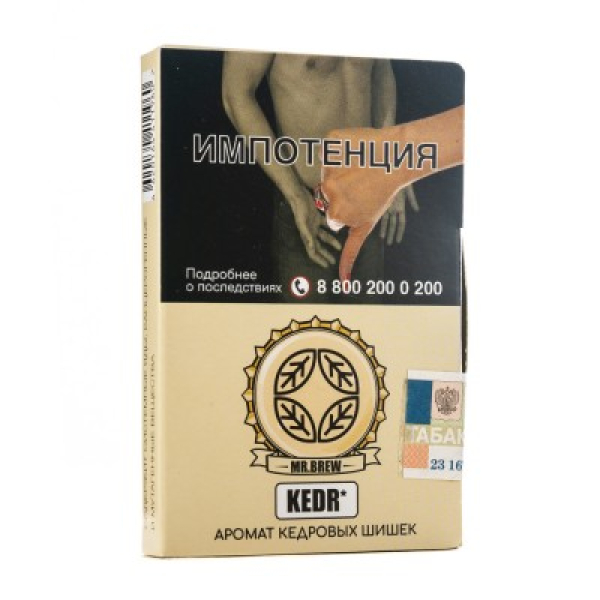 Табак Mr Brew Kedr Аромат Кедровых Шишек 25 грамм в Ростове-на-Дону