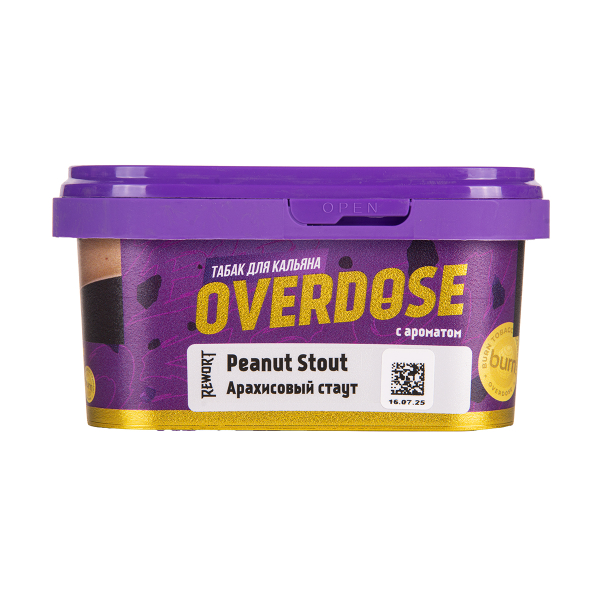Табак Overdose Peanut Stout 200 грамм в Ростове-на-Дону