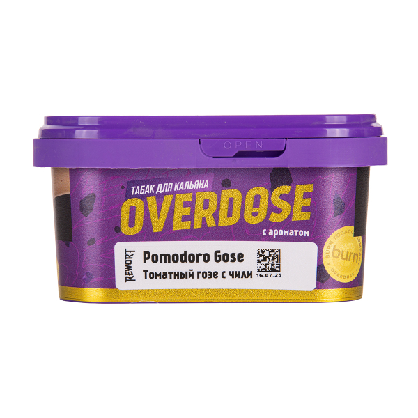 Табак Overdose Pomodoro Gose 200 грамм в Ростове-на-Дону