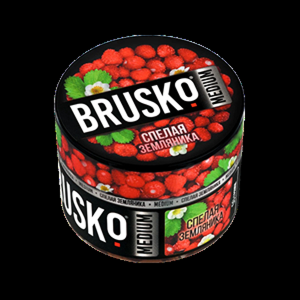 Бестабачная смесь Brusko Спелая Земляника 50 грамм в Ростове-на-Дону