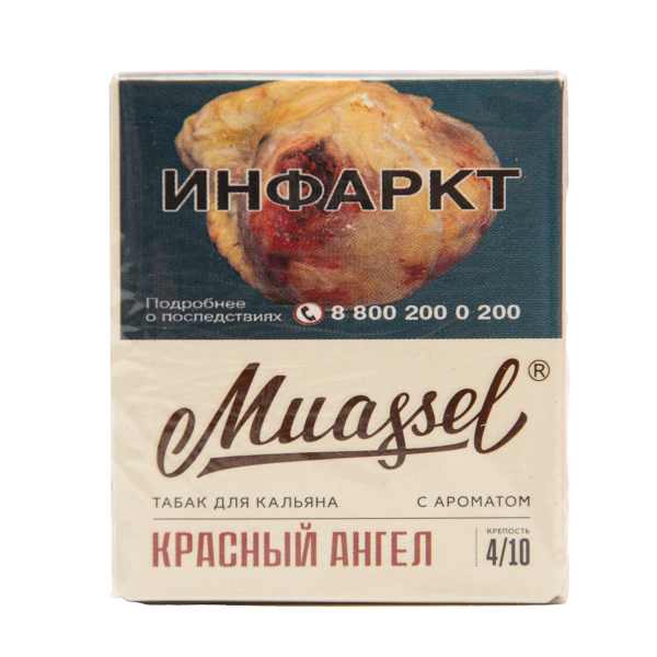 Табак Muassel Medium  Красный Ангел 40 грамм в Ростове-на-Дону