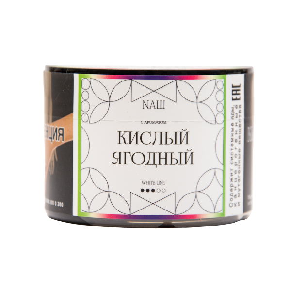 Табак NАШ White Кислый Ягодный 40 грамм в Ростове-на-Дону
