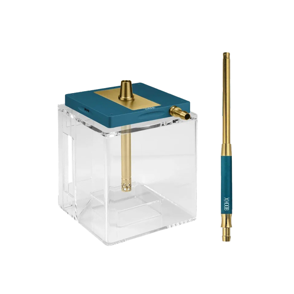 Кальян Hoob Atom Marine Blue X Gold | Hoob Cube в Ростове-на-Дону