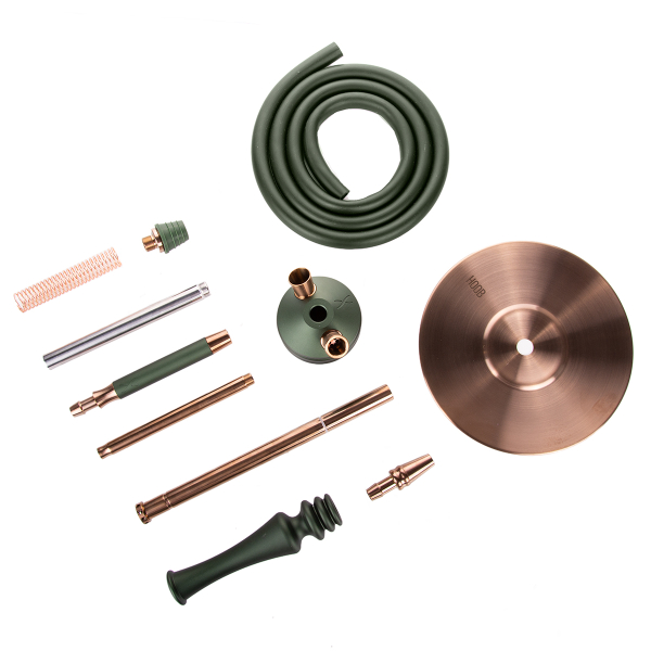 Кальян Hoob Mars Mini British Racing Green X Bronze в Ростове-на-Дону