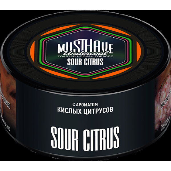 Табак Must Have Sour Citrus 125 грамм в Ростове-на-Дону