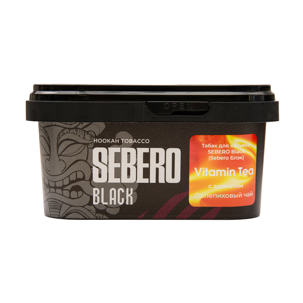 Табак Sebero Black Vitamin Tea Облепиховый Чай 200 грамм в Ростове-на-Дону