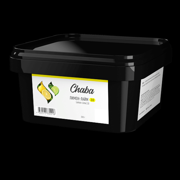 Безникотиновая смесь Chaba Lemon Lime 2.0 Лимон Лайм 200 грамм в Ростове-на-Дону