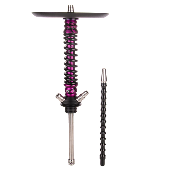 Кальян Mamay Customs Coilover Mini  Пурпурный Сплеш Чёрный в Ростове-на-Дону