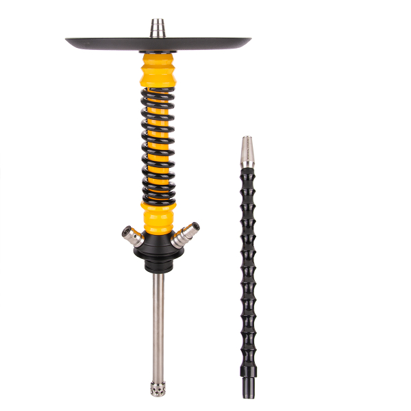 Кальян Mamay Customs Coilover Mini  Жёлтый Чёрный в Ростове-на-Дону