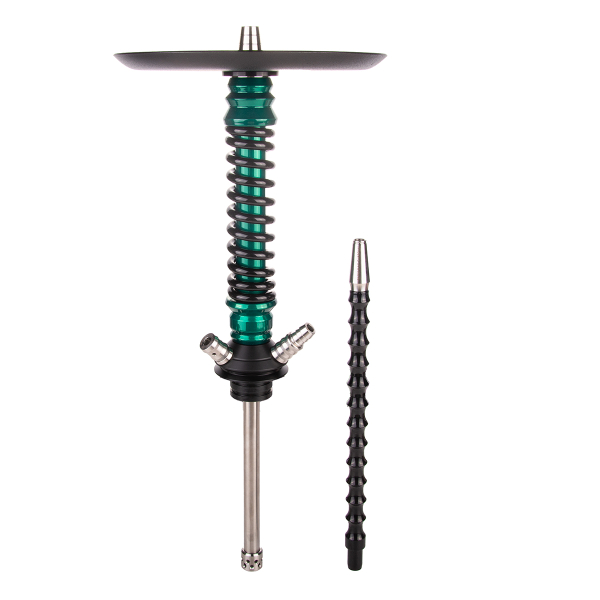 Кальян Mamay Customs Coilover Mini  Зелёный Лак Чёрный в Ростове-на-Дону