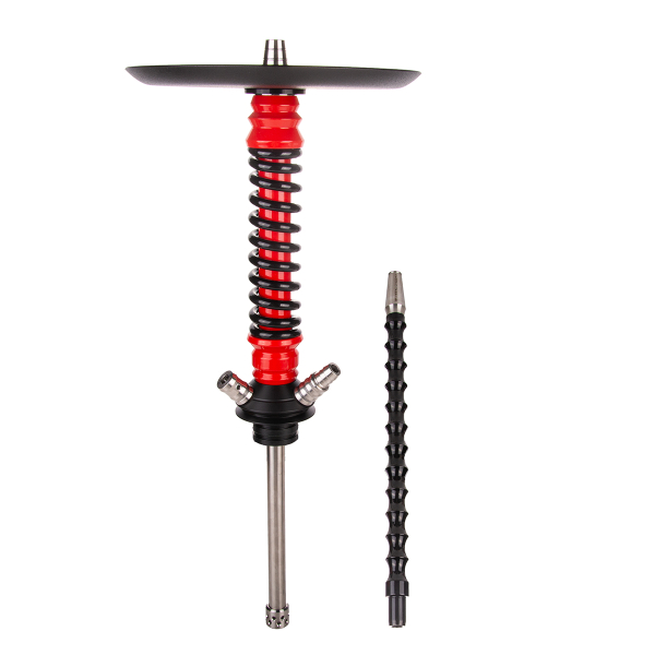 Кальян Mamay Customs Coilover Mini  Красный Чёрный в Ростове-на-Дону