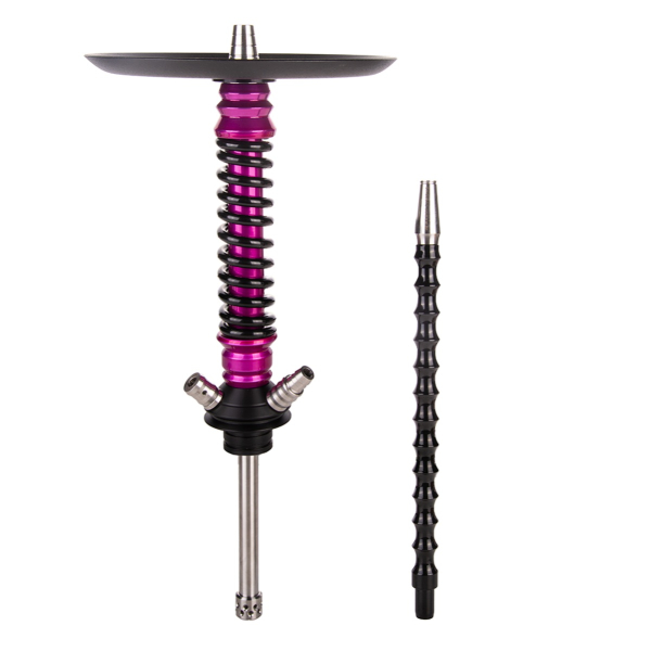 Кальян Mamay Customs Coilover Mini  Розовый Лак Чёрный в Ростове-на-Дону