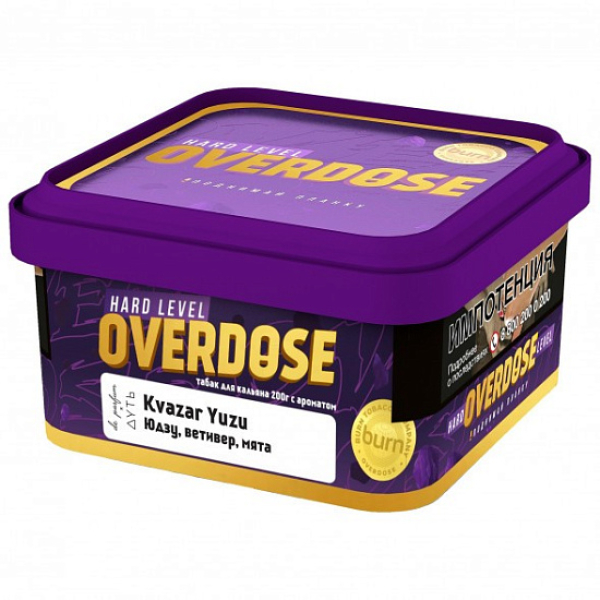 Табак Overdose Kvazar Yuzu 200 грамм в Ростове-на-Дону