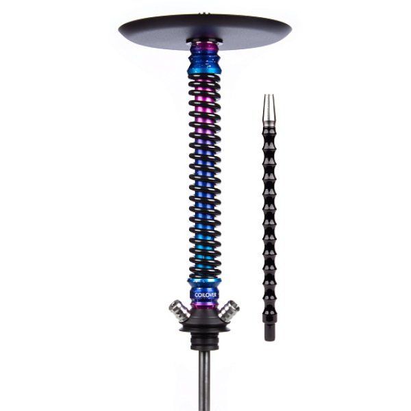 Кальян Mamay Customs Coilover Big Anod Blue Space Черный Глянец в Ростове-на-Дону