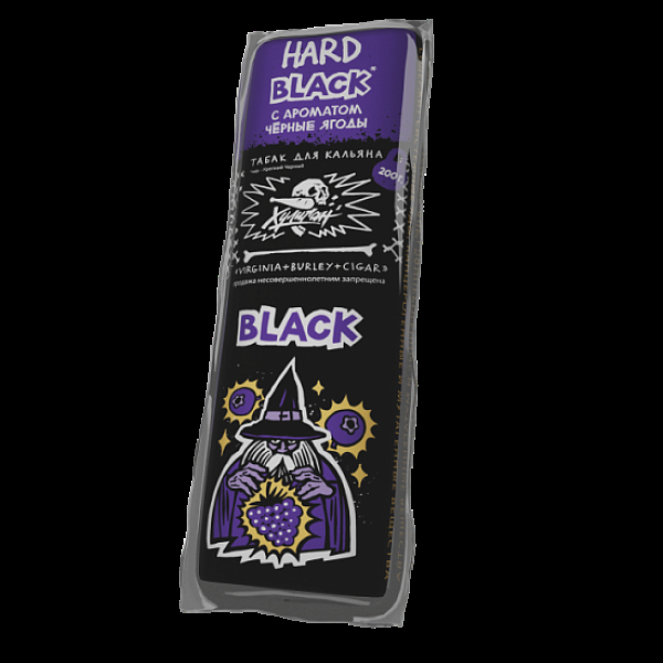 Табак Хулиган Hard Black Черные Ягоды 200 грамм в Ростове-на-Дону